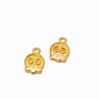 Brass Jewelry Pendants Ghost polished Corrosion-Resistant & fashion jewelry & DIY original color nickel lead & cadmium free Sold By PC
