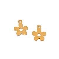 Brass Jewelry Pendants Flower polished Corrosion-Resistant & fashion jewelry & DIY original color nickel lead & cadmium free Sold By PC
