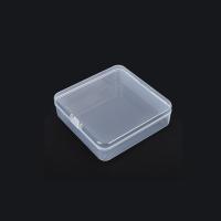 Polypropylene(PP) Storage Box, Square, dustproof & different size for choice, clear, Sold By PC