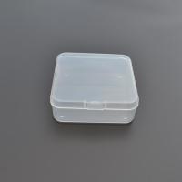 Polypropylene(PP) Storage Box, Square, dustproof & different size for choice, clear, Sold By PC