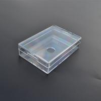 Boîte de rangement, polystyrène, rectangle, Anti-poussière, transparent, 95x65x24mm, Vendu par PC