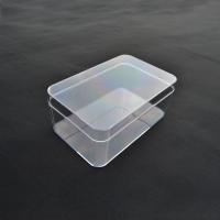polystyrène Boîte de rangement, rectangle, Anti-poussière, transparent, 144x91x59mm, Vendu par PC