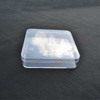 Polystyrene Storage Box, Square, Dammtät & genomskinlig, 150x150x35mm, Säljs av PC