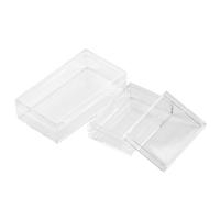 polistiren Storage Box, Pravokut, otporno na prašinu & transparentan & različite veličine za izbor, Prodano By PC
