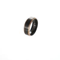 Пальцевидное Кольцо Титановой Стали, титан, ювелирные изделия моды & разный размер для выбора & Мужский, продается PC