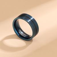Titantium Steel Finger Ring, Titanium Steel, divat ékszerek & különböző méretű a választás & az ember, Által értékesített PC