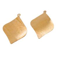 Brass Jewelry Pendants, polished, Corrosion-Resistant & fashion jewelry & DIY, original color, 25x36mm, Sold By PC