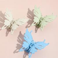 Haarklammer, Harz, Schmetterling, Modeschmuck, keine, 110x100mm, 3PCs/Tasche, verkauft von Tasche