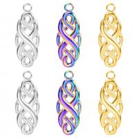 Stainless Steel Pendants, 304 Stainless Steel, Vacuum Ion Plating, fashion jewelry & Unisex & oval chain & different styles for choice, more colors for choice, 11x29x2mm, Hole:Approx 2mm, Length:50 cm, Sold By PC
