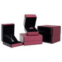 PU Leather Gift Box with Velveteen & Plastic dustproof Sold By PC