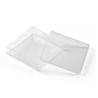 Polystyrene Storage Box, Square, dustproof & transparent & different size for choice, Sold By PC