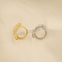 Edelstahl Ringe, 304 Edelstahl, Modeschmuck & verschiedene Größen vorhanden & für Frau, keine, 17mm, verkauft von PC