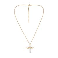 Cubic Zircon Micro Pave Brass Necklace, with 2.36inch extender chain, plated, fashion jewelry & micro pave cubic zirconia & for woman, nickel, lead & cadmium free, 26x30mm, Length:Approx 15.75 Inch, Sold By PC