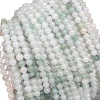 Jade Perlen, rund, poliert, DIY & verschiedene Größen vorhanden, verkauft per ca. 36-38 cm Strang
