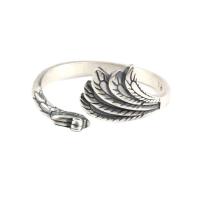 Tibetan Style Finger Ring, antique silver color plated, fashion jewelry & for woman, nickel, lead & cadmium free, 1.8cm, Sold By PC