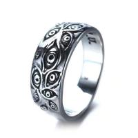 Zink Alloy Finger Ring, antik silver pläterad, mode smycken & Unisex, nickel, bly och kadmium gratis, Säljs av PC
