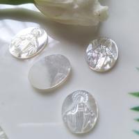 Shell Cabochons, White Shell, DIY & different size for choice, white, 10PCs/Bag, Sold By Bag