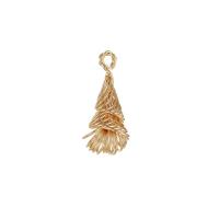 Brass Jewelry Pendants gold color plated DIY golden nickel lead & cadmium free Sold By PC