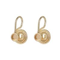 Brass Clip On Earring Finding, plated, DIY, more colors for choice, nickel, lead & cadmium free, 3x15.60mm, Sold By Pair
