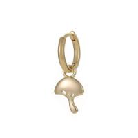 Messing Huggie Hoop Earring, met Cubic Zirconia, gold plated, Andere vorm voor keuze & voor vrouw, meer kleuren voor de keuze, nikkel, lood en cadmium vrij, Verkocht door pair