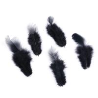 Chicken Feather Decoration Feather fashion jewelry & for woman two different colored 4-9mm Sold By PC