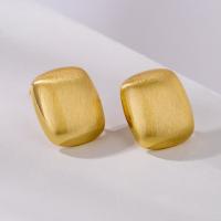 Brass Stud Earring Geometrical Pattern plated  nickel lead & cadmium free Sold By Pair