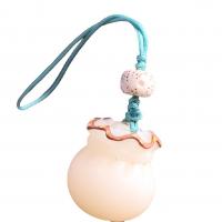 Bodhi Root Hanging Ornaments, with Xingyue Bodhi & Polyester Cord, Money Bag, fashion jewelry & Unisex, 20mm, Sold By PC
