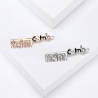 Zinc Alloy Brooches Comb plated fashion jewelry & for woman & enamel & with rhinestone nickel lead & cadmium free Sold By PC