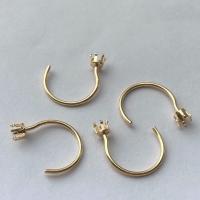 Gold Filled Jewelry, 14K gold-filled, DIY & different size for choice, 11x0.80mm, Sold By Pair