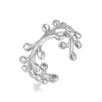 Edelstahl Ringe, 316 L Edelstahl, Einstellbar & Modeschmuck & für Frau, keine, inner diameter:17~21mm, verkauft von PC