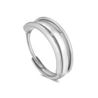 Edelstahl Ringe, 316 L Edelstahl, Einstellbar & Modeschmuck & für Frau, keine, inner diameter:17~21mm, verkauft von PC
