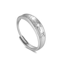 Stainless Steel Finger Ring 316L Stainless Steel Vacuum Ion Plating Adjustable & fashion jewelry & for woman inner ~21mm Sold By PC