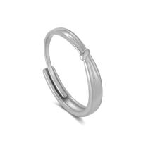 Rozsdamentes acél Finger Ring, 316L rozsdamentes acél, Állítható & divat ékszerek & a nő, több színt a választás, inner diameter:17~21mm, Által értékesített PC