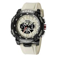 Men Wrist Watch TPU with 304 Stainless Steel & Acrylic Life water resistant & japanese movement & for man & luminated 22mm Length 260 mm Sold By PC