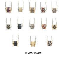 Edelstahl Schmuck Halskette, 304 Edelstahl, Zylinder, plattiert, Modeschmuck & verschiedene Muster für Wahl, keine, 12x16x16mm, Länge:604 Millimeter, verkauft von PC