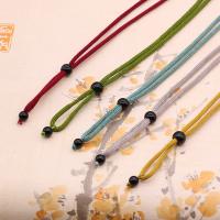Polyamide Hanging Lanyard, fashion jewelry & DIY, more colors for choice, 2.50mm, Sold Per Approx 27.56 Inch Strand