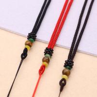 Fashion Necklace Cord Polyamide fashion jewelry & Unisex 3mm Sold Per Approx 15.55 Inch Strand