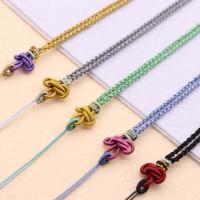 Fashion Necklace Cord, Polyamide, handmade, fashion jewelry & Unisex, more colors for choice, 2mm, Sold Per Approx 14.96 Inch Strand