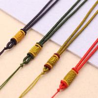 Fashion Necklace Cord Polyamide handmade fashion jewelry & Unisex 2mm Sold Per Approx 14.17 Inch Strand