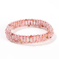 Gemstone Bracelets, Red Marble Glue Stone, Round, fashion jewelry & for woman, mixed colors, 12mm, Length:Approx 19 cm, Sold By PC