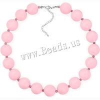 Acrylic Jewelry Set, Round, fashion jewelry & Unisex & different styles for choice, more colors for choice, 20mm, Sold By PC