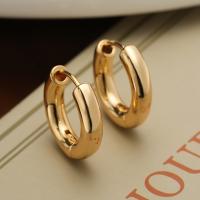 Brass Leverback Earring plated & fashion jewelry golden nickel lead & cadmium free Sold By Pair