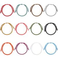 Nylon Cord Bracelets, handmade, fashion jewelry & for woman, more colors for choice, Length:16-28 cm, Sold By PC
