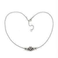 Stainless Steel Jewelry Necklace 304 Stainless Steel with 5cm extender chain Four Leaf Clover Vacuum Ion Plating fashion jewelry & for woman 2mm Length Approx 38 cm Sold By PC
