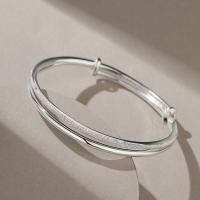 Bijoux de bracelet en alliage de zinc, Réglable & bijoux de mode & pour femme, protéger l'environnement, sans nickel, plomb et cadmium, Diamètre intérieur:Environ 55mm, Vendu par PC