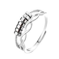 Ring Finger mosiądz, biżuteria moda & dla obu płci, bez zawartości niklu, ołowiu i kadmu, sprzedane przez PC