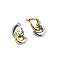 Brass Drop Earring, plated, fashion jewelry & different styles for choice & for woman, nickel, lead & cadmium free, 25mm, Sold By Pair
