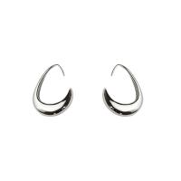 Messing Tropfen Ohrringe, plattiert, Modeschmuck & für Frau & hohl, keine, frei von Nickel, Blei & Kadmium, 30mm, verkauft von Paar
