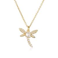 Cubic Zircon Micro Pave Brass Necklace, with Plastic Pearl, with 5cm extender chain, plated, fashion jewelry & different designs for choice & micro pave cubic zirconia, golden, nickel, lead & cadmium free, Length:45 cm, Sold By PC