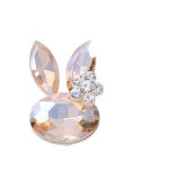Accesorios, aleación de zinc, con Cristal & Perlas plásticas, chapado en oro KC, Bricolaje & diferentes estilos para la opción & con diamantes de imitación, 19-62mm, Vendido por UD